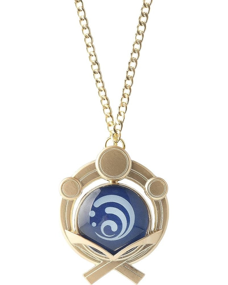 Genshin Impact Vision Keychain God's Eye Inazuma Luminous Keyring Style-14 $7.64 Necklaces