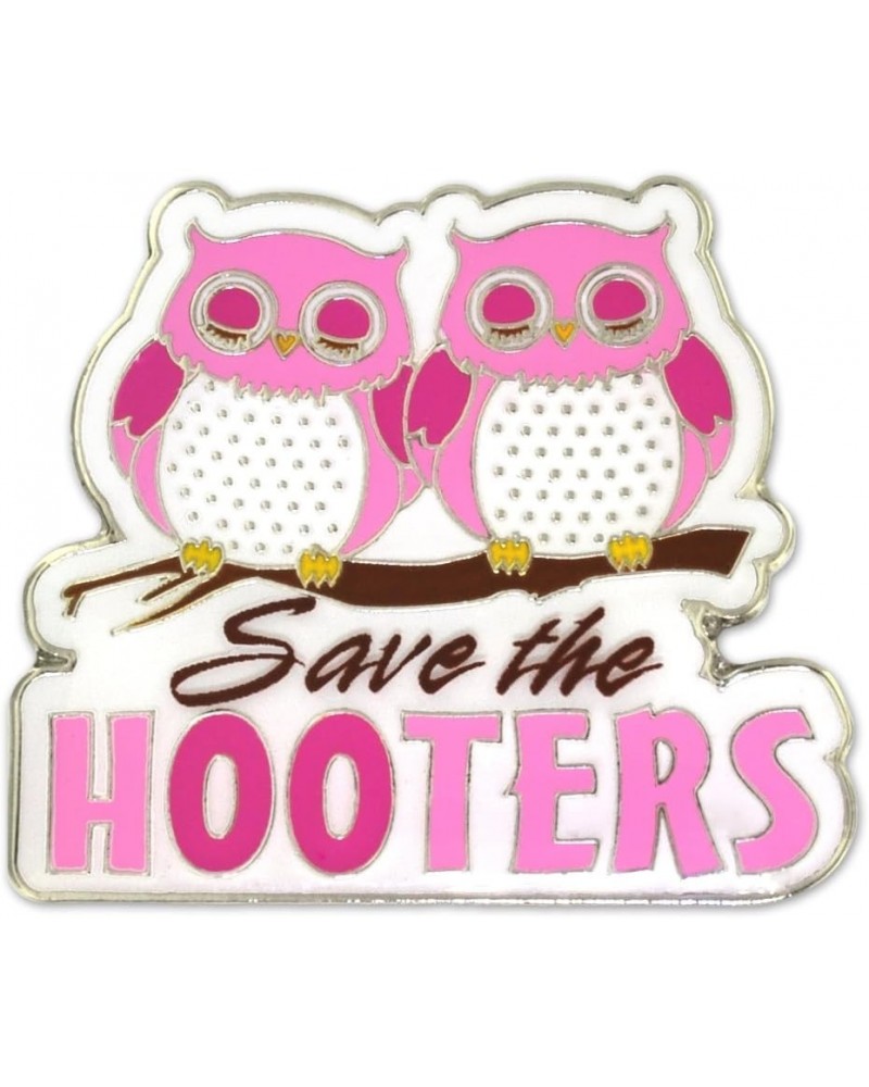 Breast Cancer Awareness Enamel Lapel Pin 5 Pack Save the Hooters $71.55 Brooches & Pins