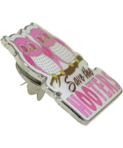 Breast Cancer Awareness Enamel Lapel Pin 5 Pack Save the Hooters $71.55 Brooches & Pins