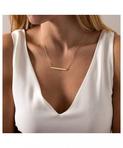 Gold Plated Necklace for Women, Layered Necklaces for Women, 14K Gold Plated Layering Choker Necklace, Trendy Necklaces for W...