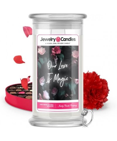 21oz Huge Valentine's Jewelry Candles - Viral TikTok Valentine's Day Gifts | Unique Surprise Candles | Award Winning Scents |...