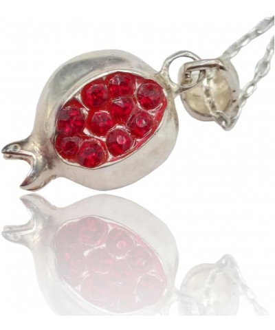 Sterling silver pomegranate necklace $29.61 Necklaces