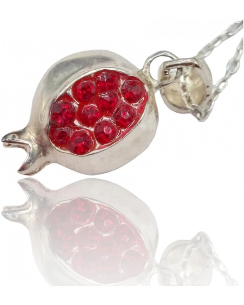 Sterling silver pomegranate necklace $29.61 Necklaces