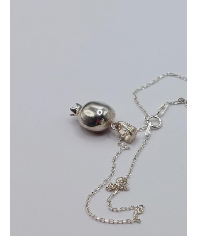 Sterling silver pomegranate necklace $29.61 Necklaces