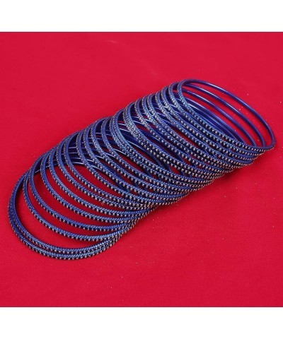 Colorful Bangle Collection Indian Bollywood Alloy Metal Multi Purpose Pretty Rich Look Textured Designer Jewelry Bangle Brace...