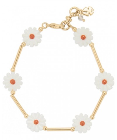 Daisy Chain Bracelet, Gold, One Size $12.07 Bracelets