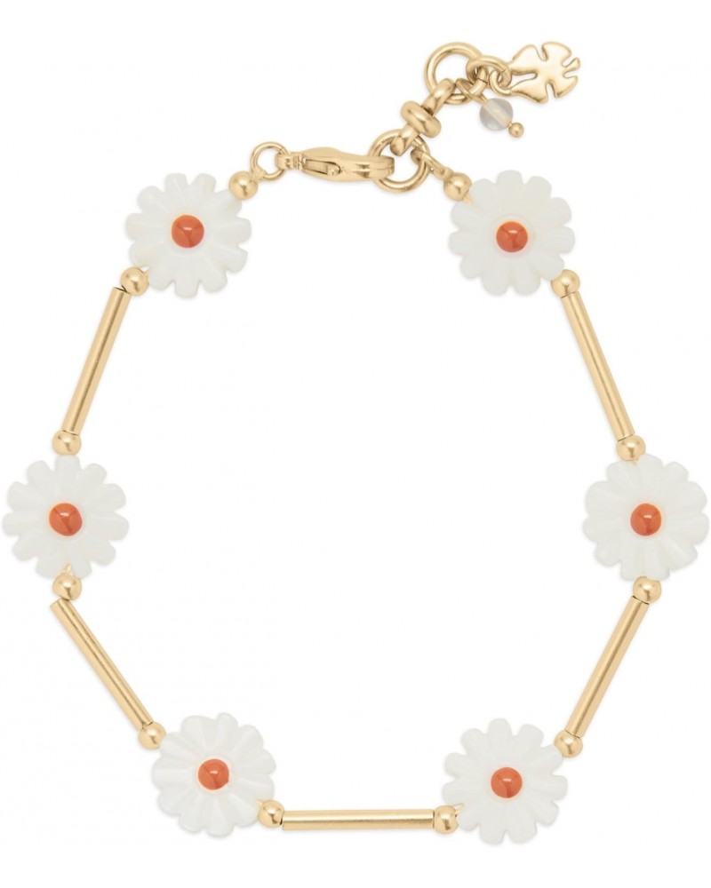 Daisy Chain Bracelet, Gold, One Size $12.07 Bracelets