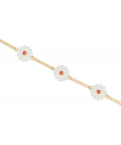 Daisy Chain Bracelet, Gold, One Size $12.07 Bracelets