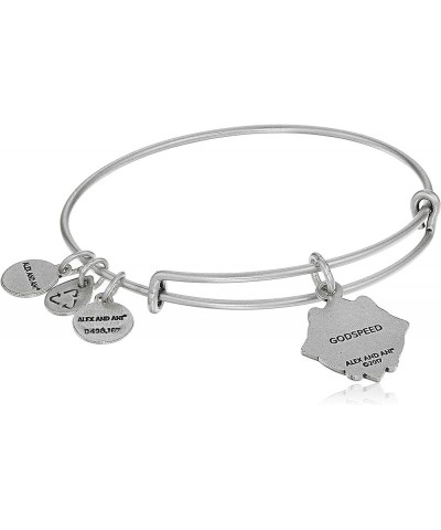 Godspeed II Bangle Bracelet Expandable Rafaelian Silver $24.91 Bracelets