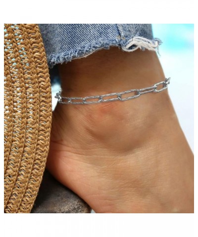 Silver Anklet 925 Sterling Silver Beach Anklet for Women Summer Anklet Beach Ankle Bracelet Anklet Birthday Festivals Jewelry...