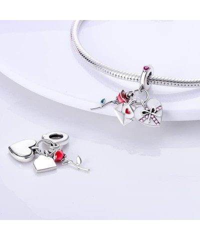 925 Sterling Silver Charms Suitable for Charm Necklaces, Bracelet Pendants Beads Jewellery Gift for Women Girls Gift Charm $8...