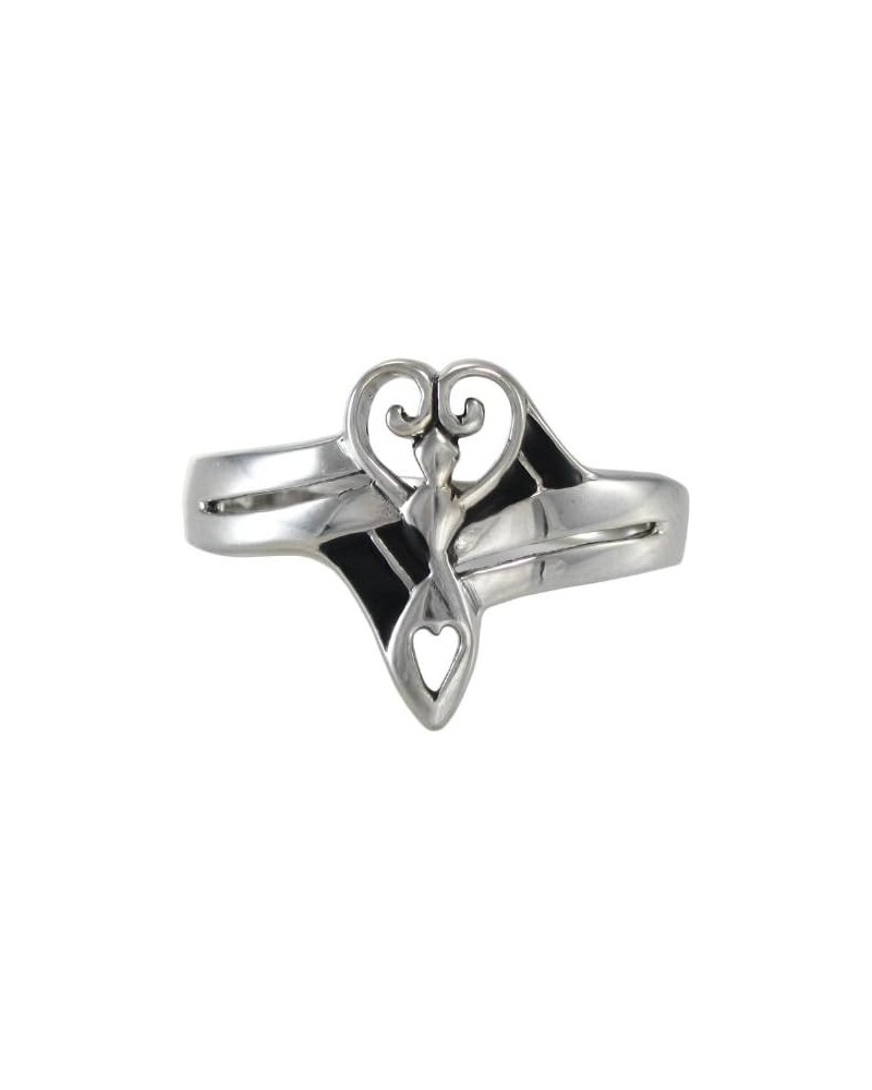 Sterling Silver Venus Wiccan Goddess Love Heart Ring (Size 4-15) $18.19 Rings