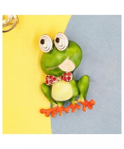 Brooch, Funny Lovely Lapel Pin Gift Cute Green Frog Rhinestone Brooch Clothing Jewelry Lapel Pin A $6.59 Brooches & Pins