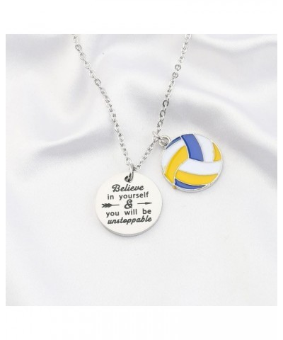 Volleyball Necklace Bracelet for Women Volleyball Gifts Volleyball Player Gifts Volleyball Jewelry for Girls volleyball nl $6...