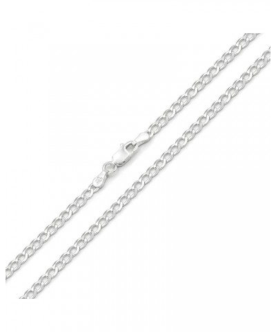 925 Italian Sterling Silver 2mm - 10mm Solid Cuban Chain, ITProLux Curb Link Necklace & Bracelet 2.5mm $12.76 Necklaces