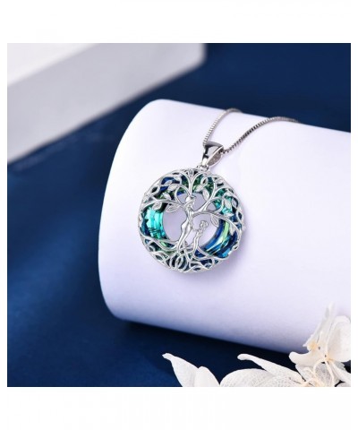 Tree of Life Necklace for Women: 925 Sterling Silver Tree of Life Pendant Butterfly Jewelry Gifts for Her Women Wife Mom Frie...