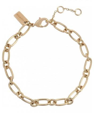 Coach Signature C Charm Starter Bracelet One Size Gold $34.40 Bracelets