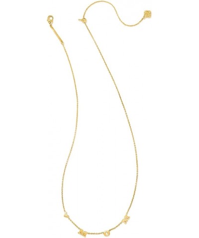 Mom Pendant Strand Necklace, Fashion Jewelry for Women GOLD $27.14 Necklaces