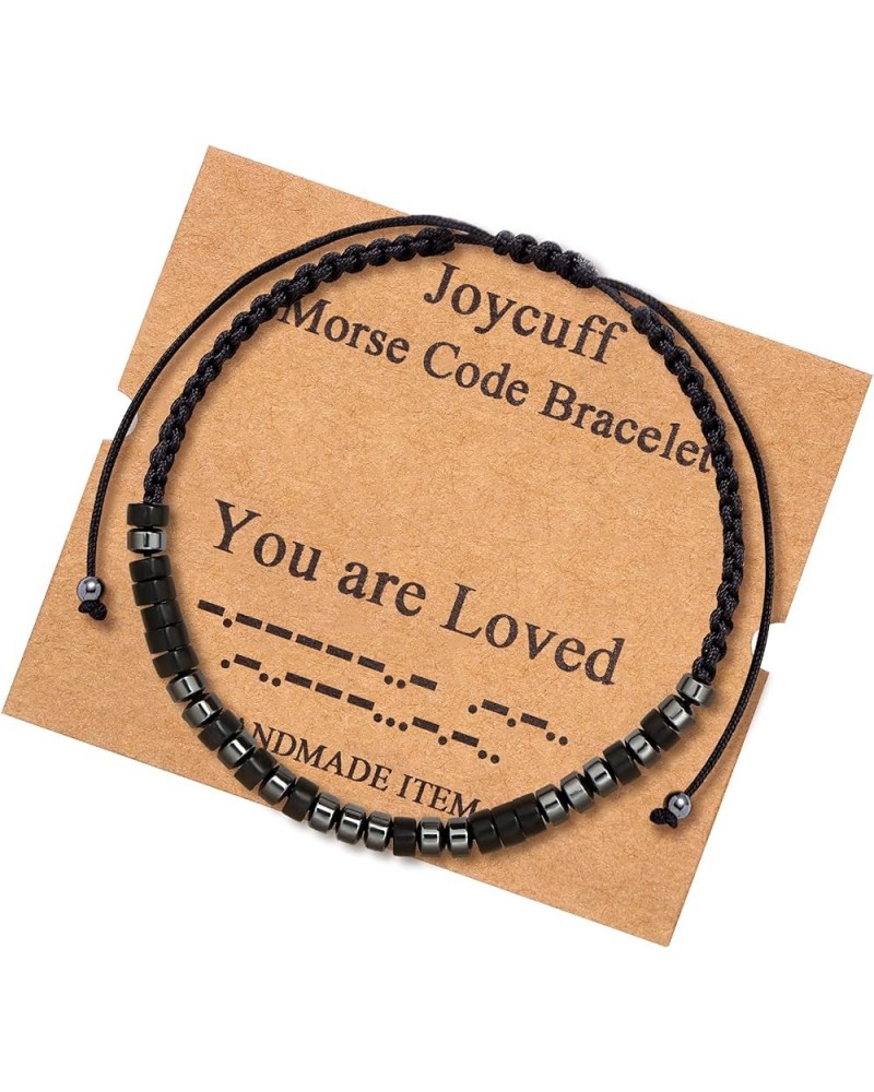 Inspirational Morse Code Bracelets for Women Teen Girls Gifts for Her Best Friend Mom Daughter Sister Aunt Wife Girlfriend En...