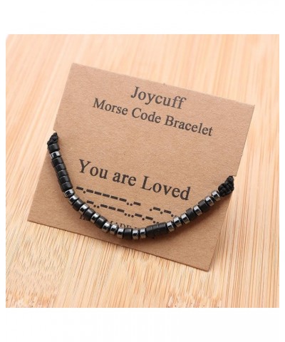 Inspirational Morse Code Bracelets for Women Teen Girls Gifts for Her Best Friend Mom Daughter Sister Aunt Wife Girlfriend En...