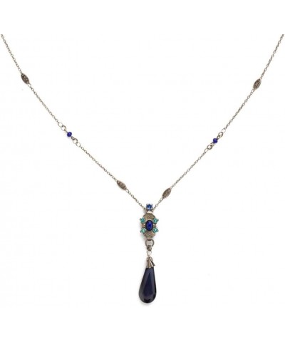 Ultramarine Empress Jewel Pendant Necklace $23.15 Necklaces