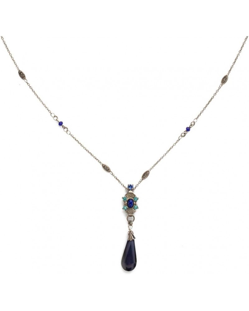 Ultramarine Empress Jewel Pendant Necklace $23.15 Necklaces