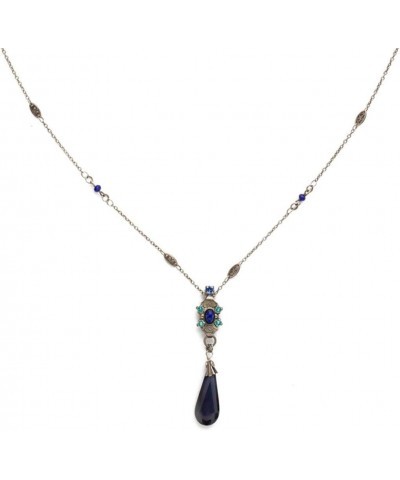 Ultramarine Empress Jewel Pendant Necklace $23.15 Necklaces