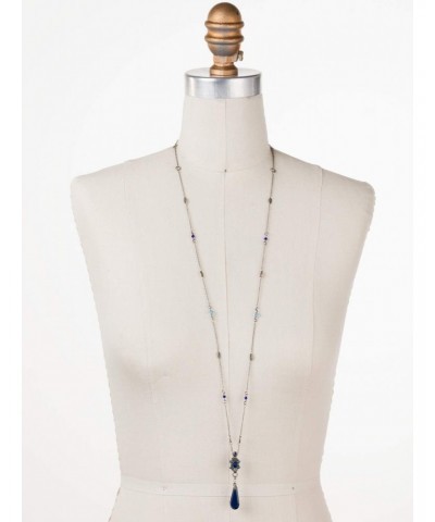 Ultramarine Empress Jewel Pendant Necklace $23.15 Necklaces