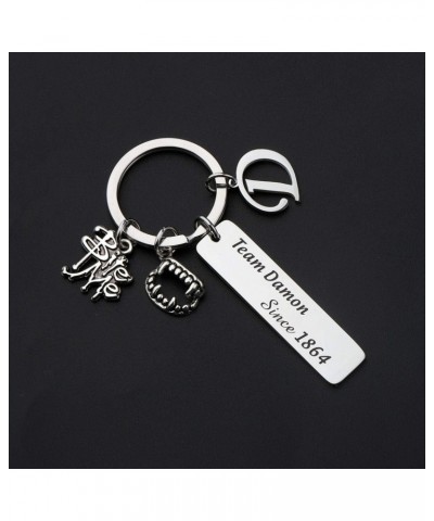 Team Damon/Stefan/Salvatore Since 1864 Keychain Vampire Fandom Gift Idea (Team Damon K) $9.47 Bracelets