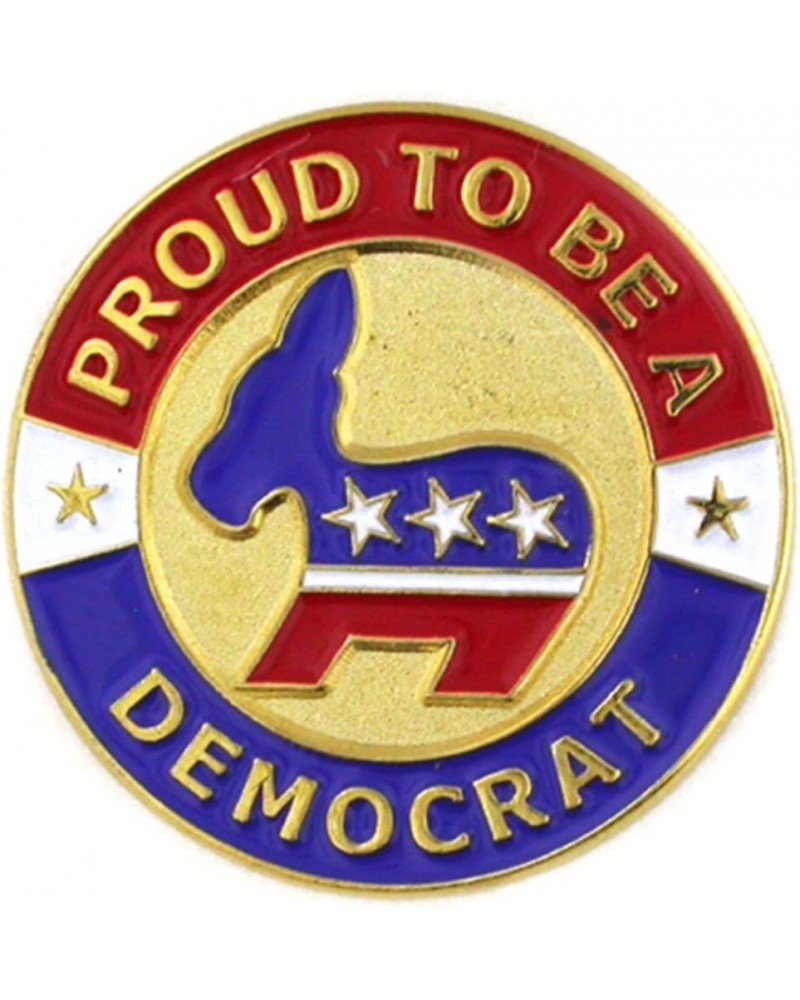 Democratic Patriotic Political Lapel Pin 10 Pack Proud to be A Democrat $62.46 Others