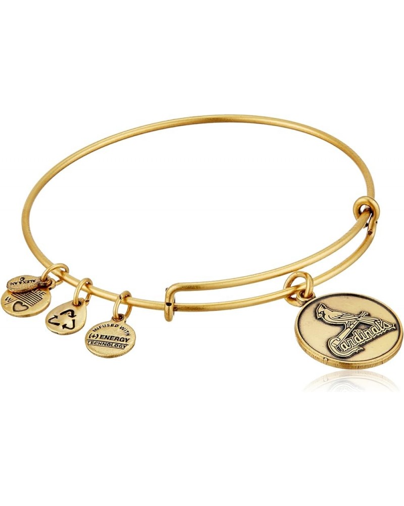 St. Louis Cardinals Primary Logo Expandable Bangle Bracelet Rafaelian Gold $12.60 Bracelets