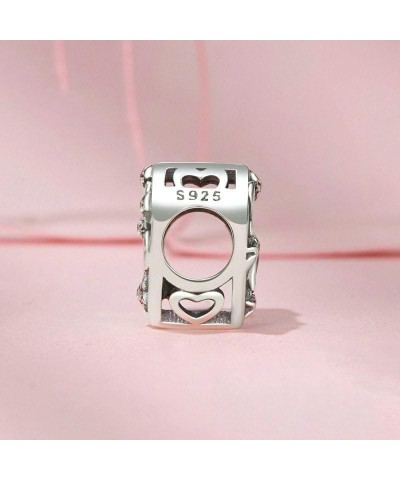 Grandma Charm 925 Sterling Silver Super Mom Family Charm Sister Charm Mother Charm Father Charm Love Charm for Pandora Charm ...