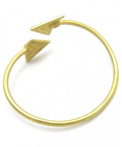 Egyptian Pyramid, Queen Nefertiti, Fist Piece 100% Solid Brass Cuff Bangle Bracelet Pyramid / Large $10.79 Bracelets